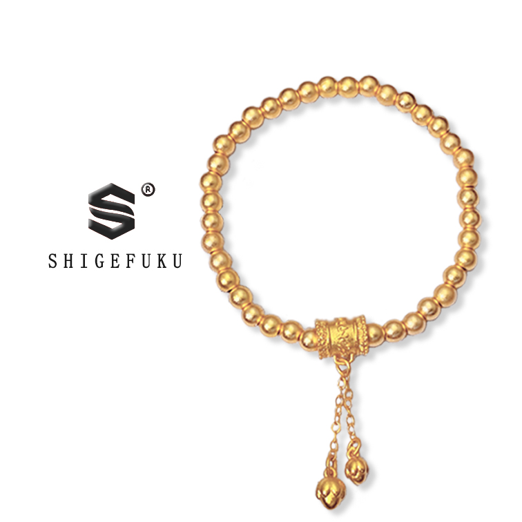   【香港SHIGEFUKU】六字箴言转经筒两世欢手链