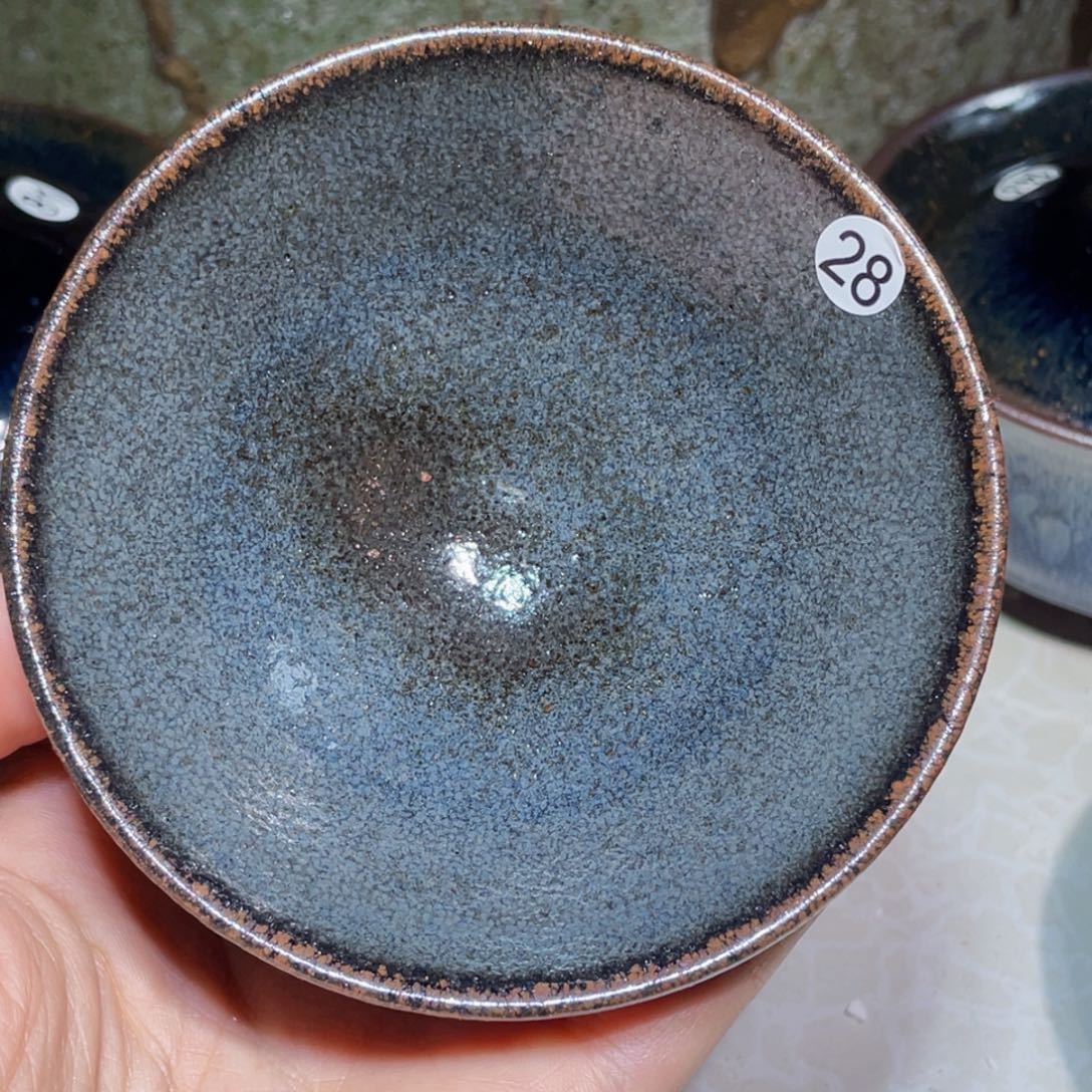 能***盏茶盏龙窑柴烧建盏28