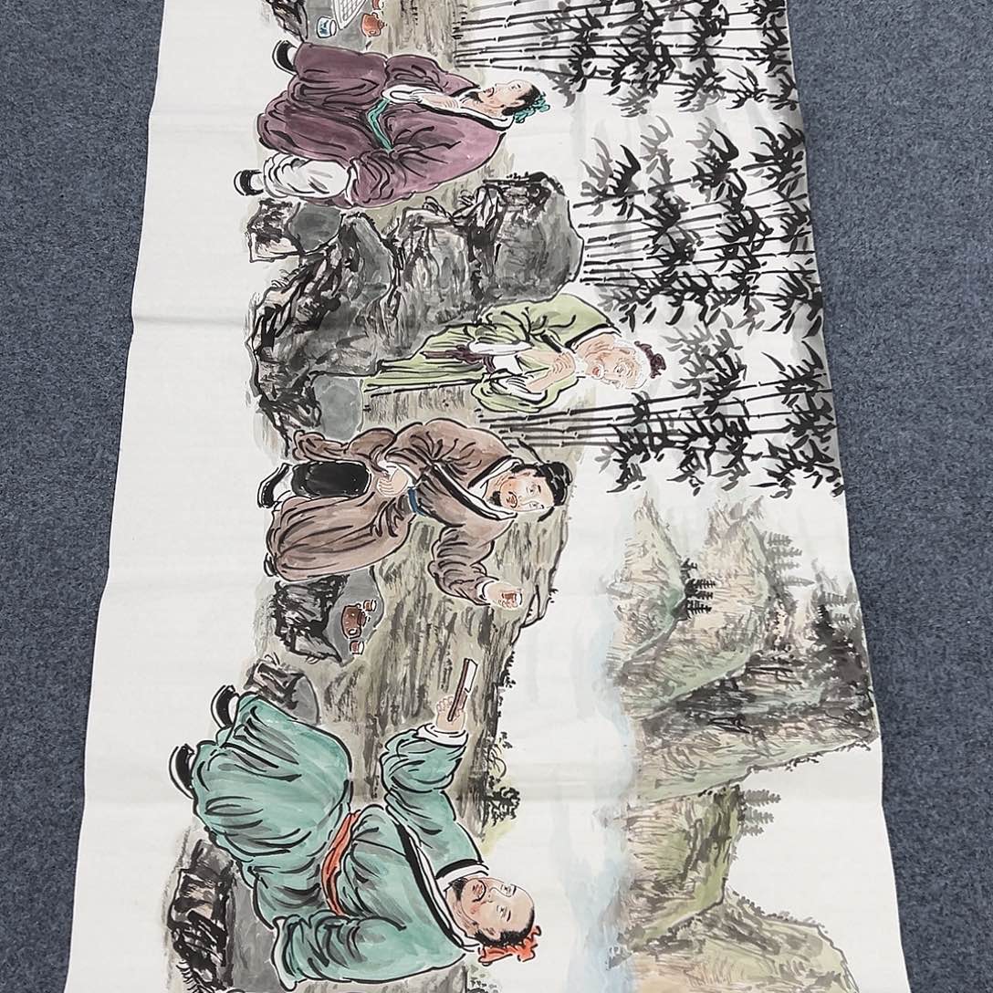 国画纯手绘作品图