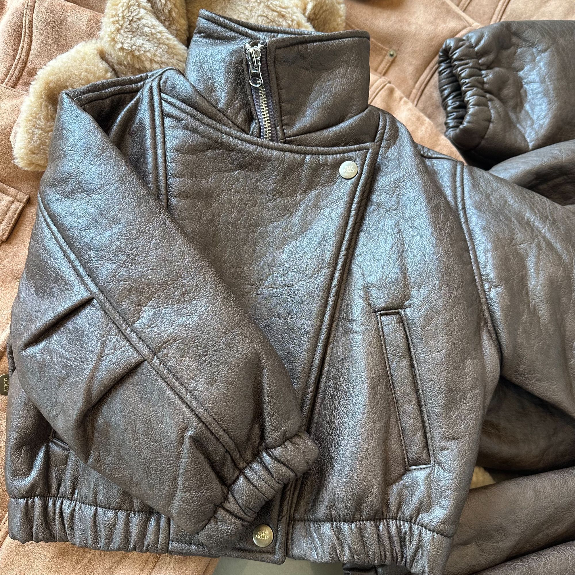 机车夹克外套（不支持退货）