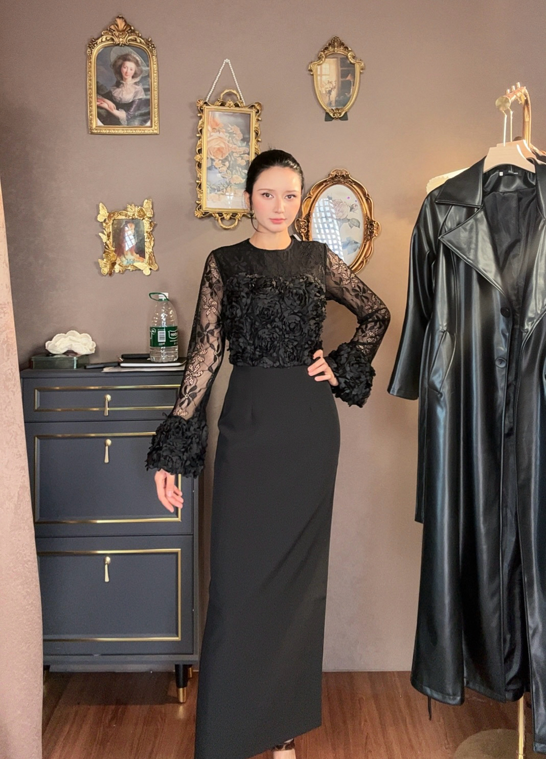 ZAKRA2025新款礼服连衣裙晚宴场合女装