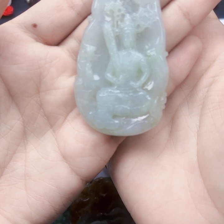 翡翠未镶嵌颈饰天然翡翠直播闪购