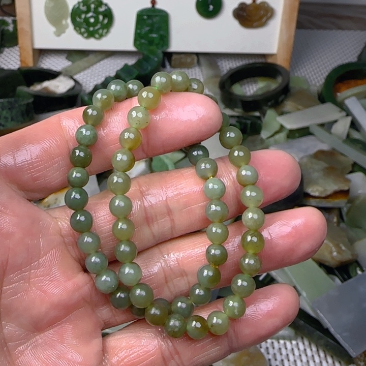 未镶嵌和田玉珠宝半成品