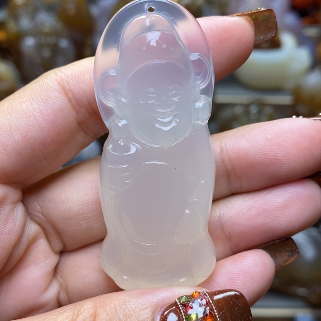 玛瑙/玉髓挂件未镶嵌