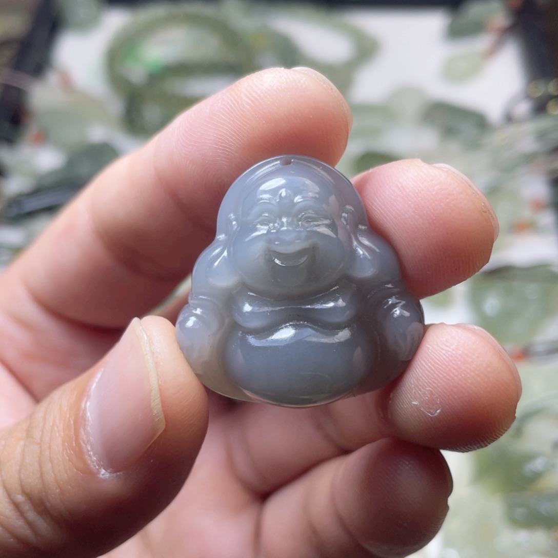 和田玉未镶嵌颈饰七*