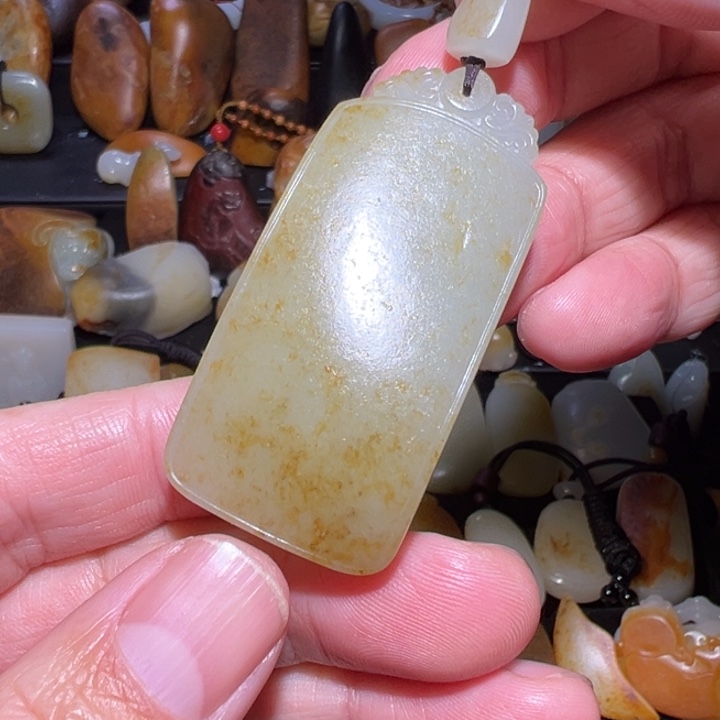 和田玉吊坠(不含链)未镶嵌雷**3