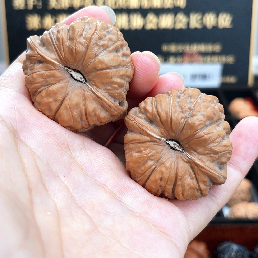 把件文玩核桃42毕业级正圆正肩同克重s4201