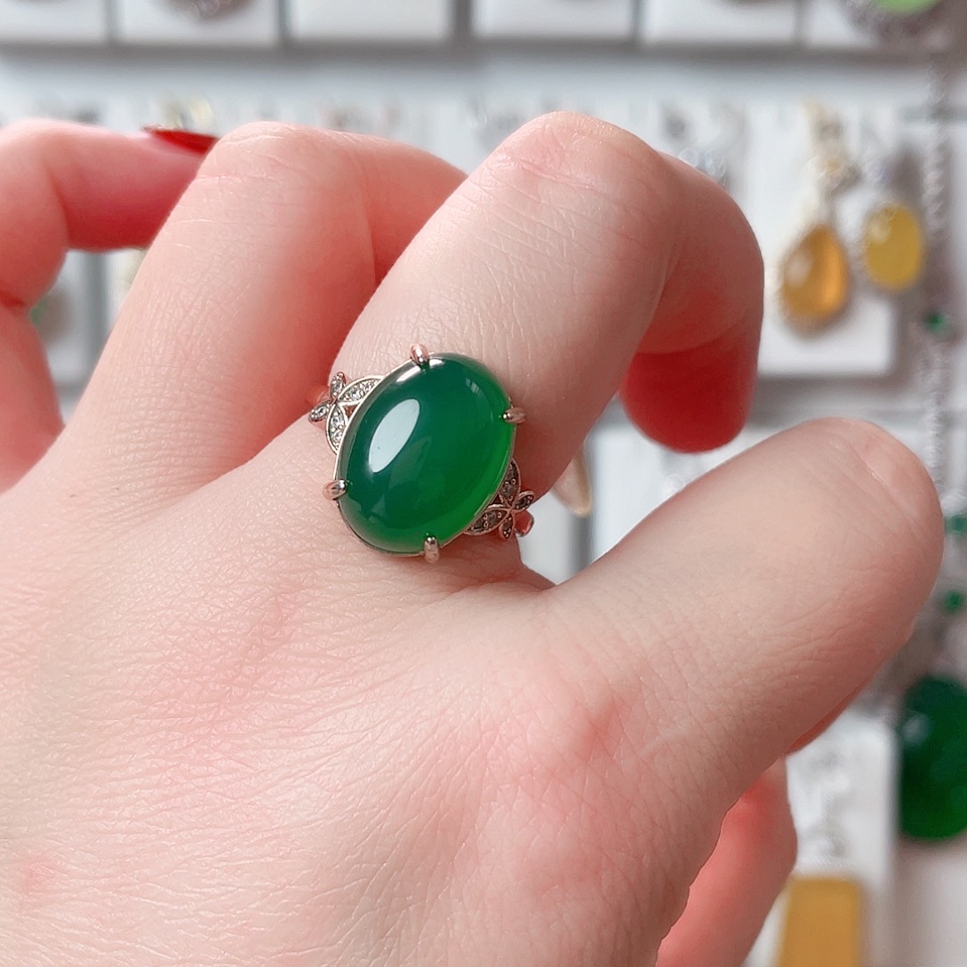 玛瑙/玉髓吊坠(赠链)未镶嵌