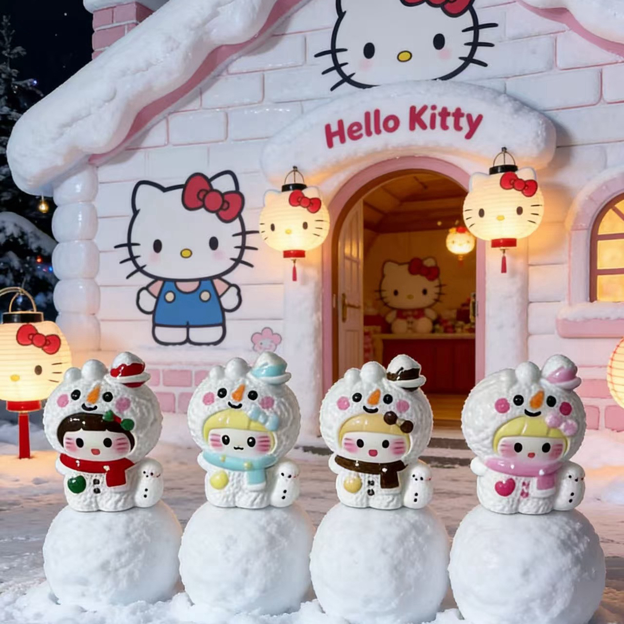 【小梨酱定制】小雪人KT定制配件树脂diy手工 配件创意手作