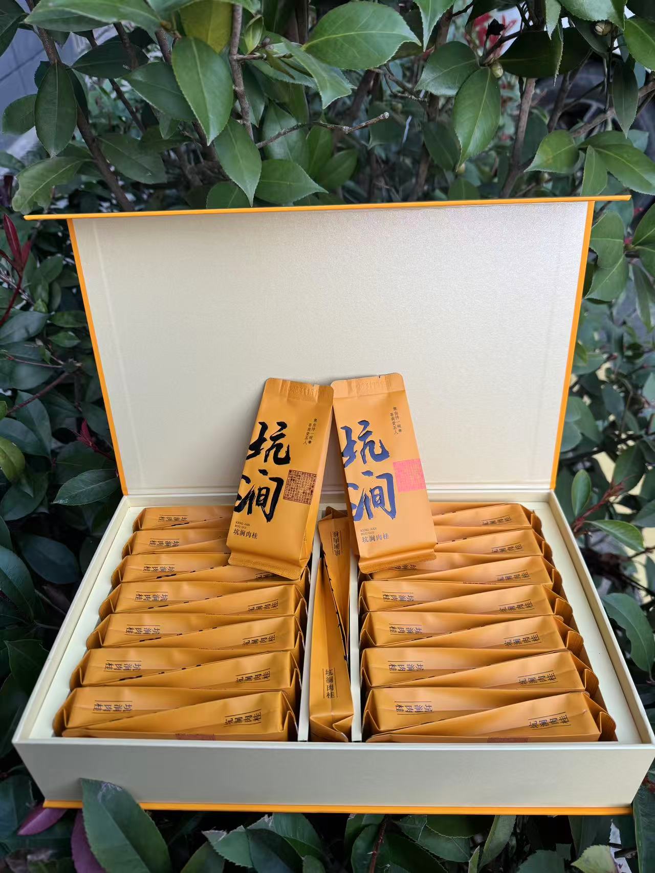 煜茗岩武夷坑涧肉桂 中轻火 幽幽山场气息 清凉感  武夷岩茶