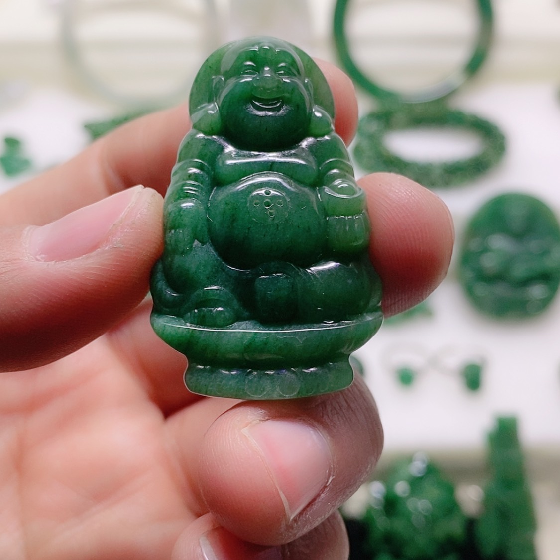 【闪购商品】独山玉挂件未镶嵌一*