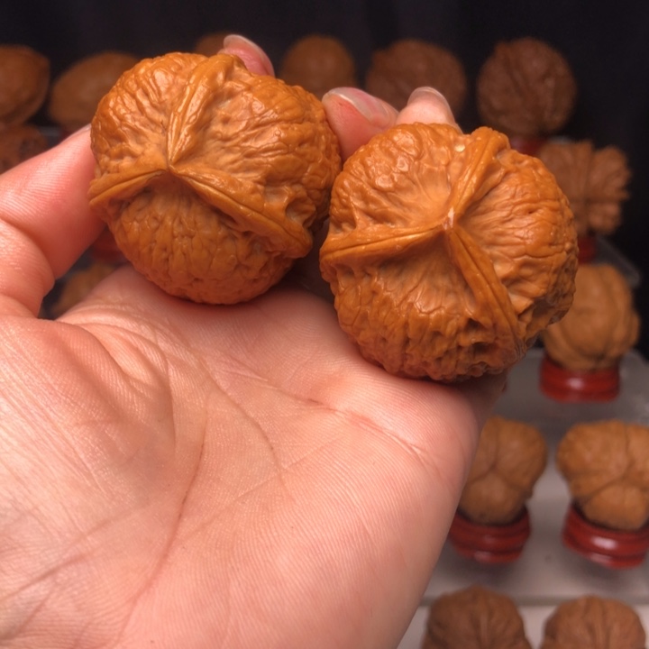 好***か桃核吊坠620金香炉三楞