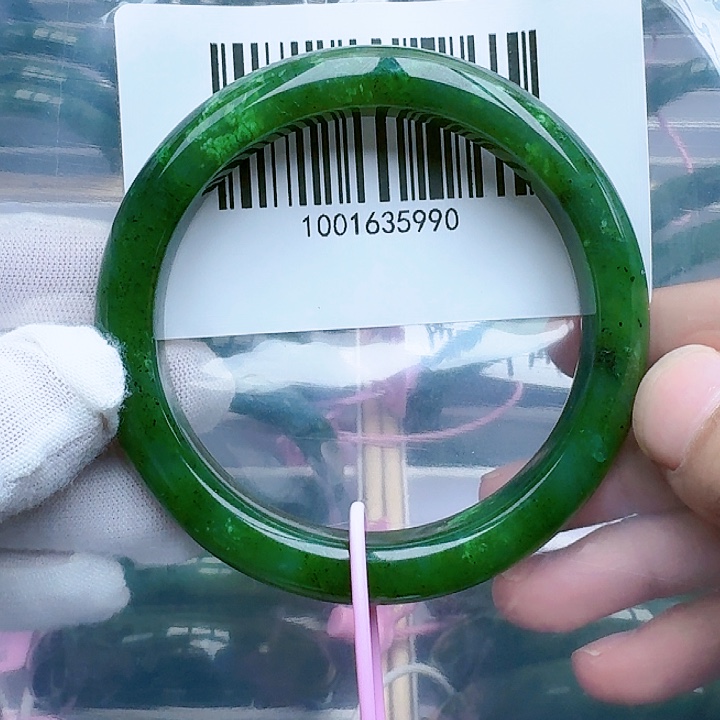 和田玉（碧玉）未镶嵌手镯62