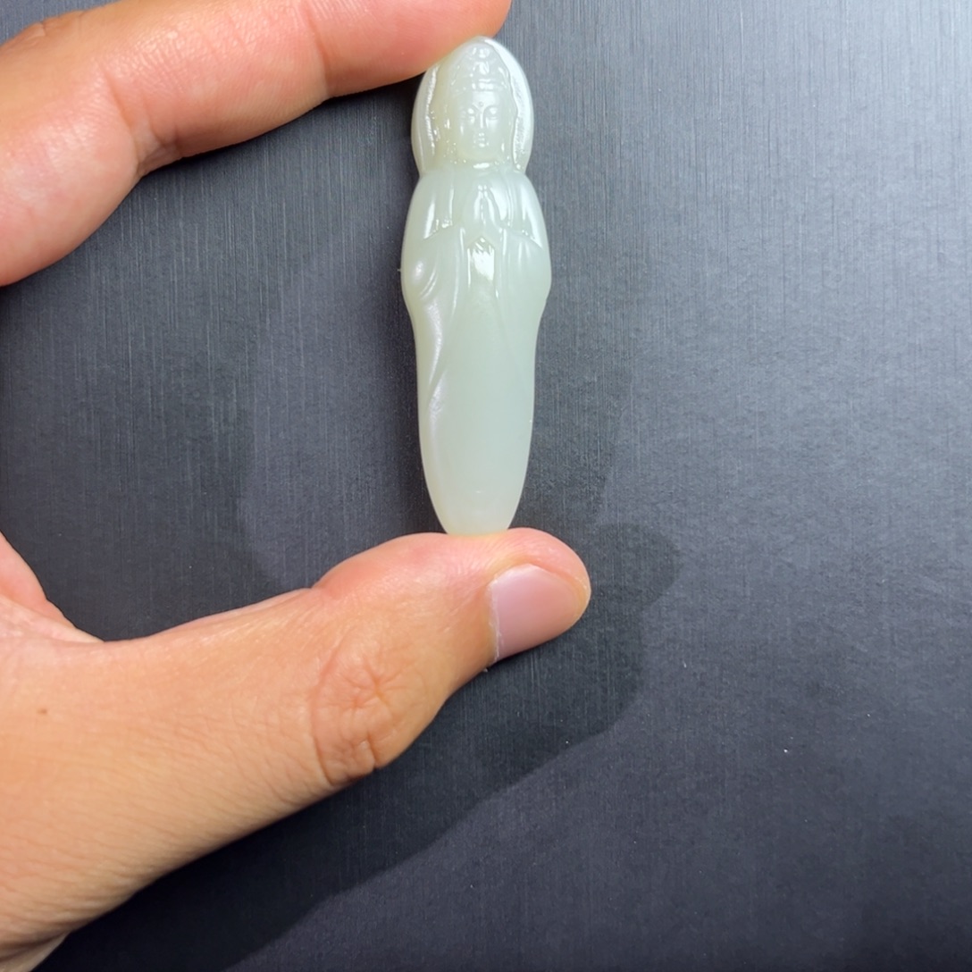 和田玉（青白玉）未镶嵌颈饰