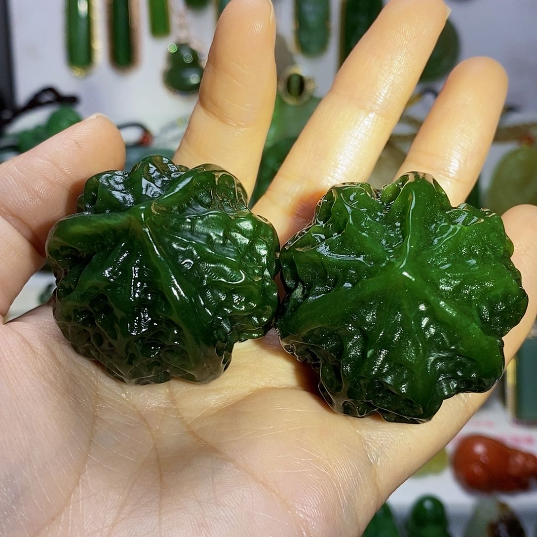 和田玉（碧玉）手把未镶嵌