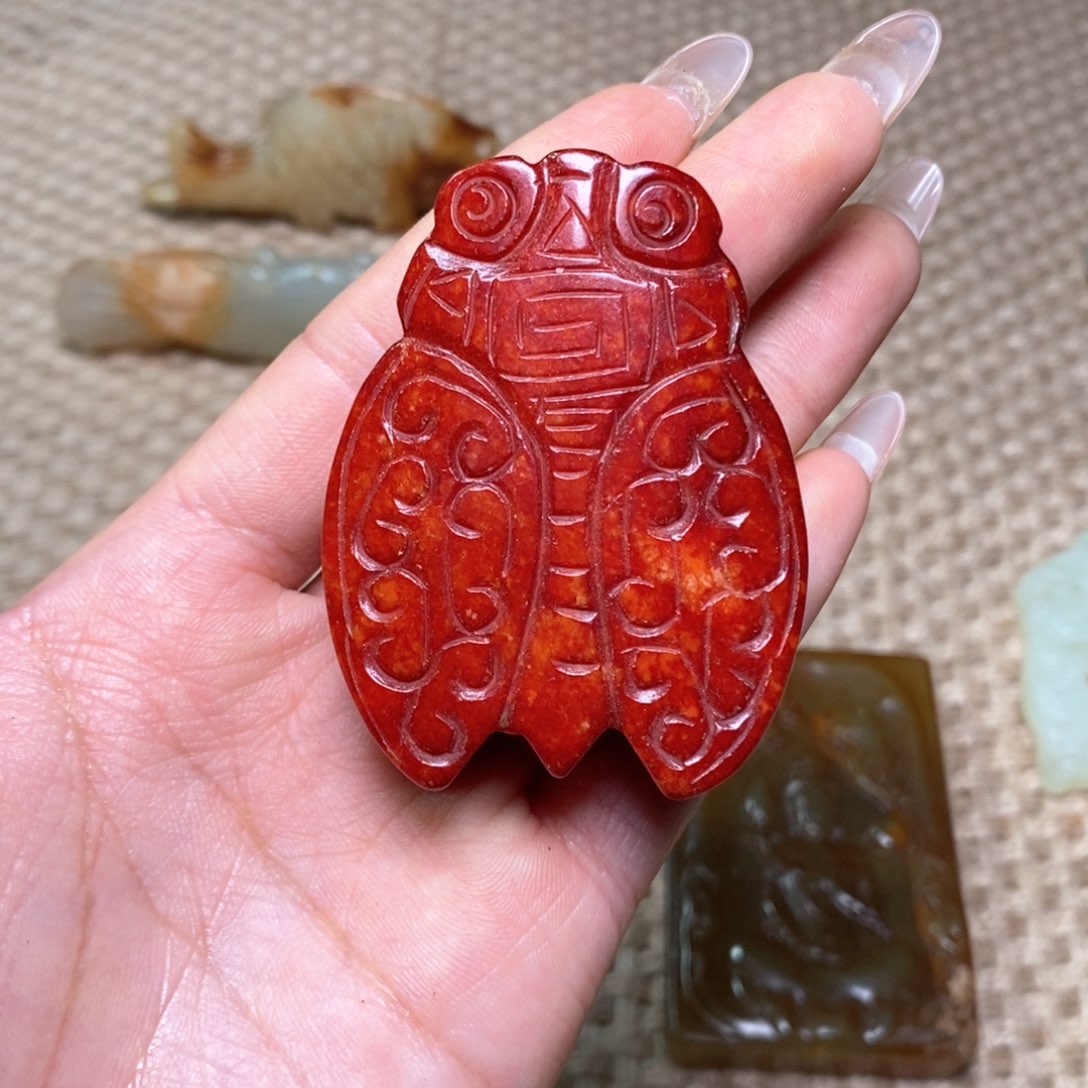 白玉菩提吊坠白玉菩提白玉菩提摆件