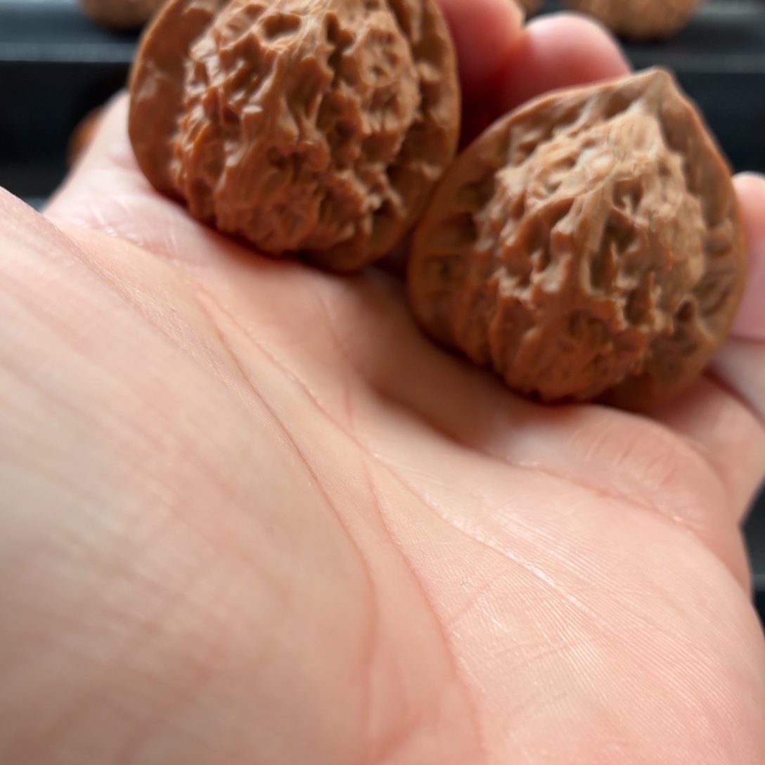 顺***利把件桃核野生原树七步沟微龟39