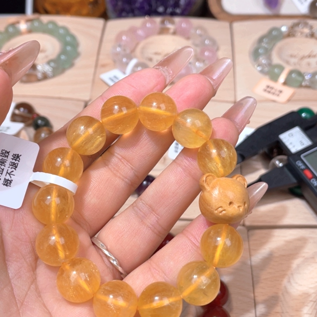 未镶嵌水晶手链天然水晶