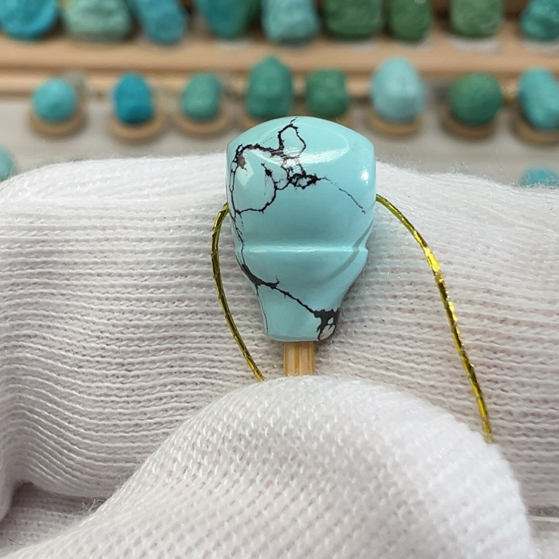 绿松石配饰未镶嵌