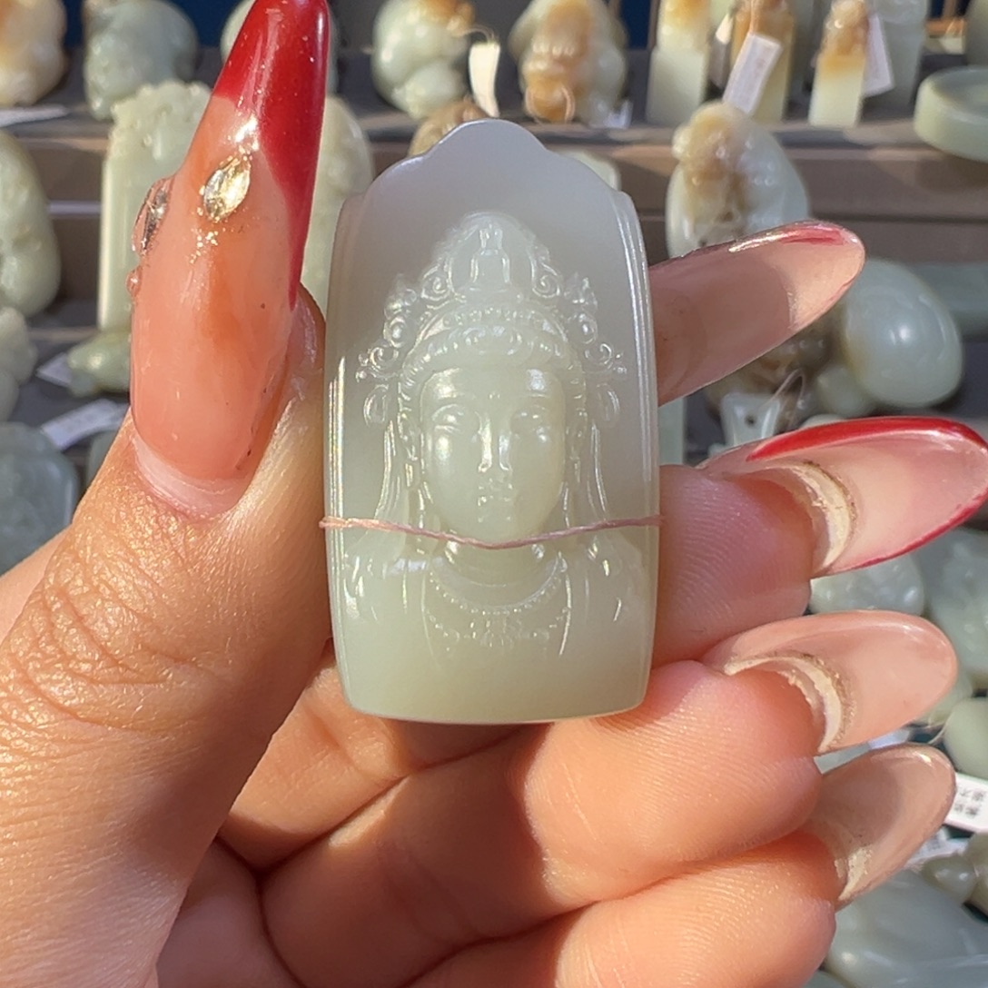 和田玉（糖玉）未镶嵌颈饰