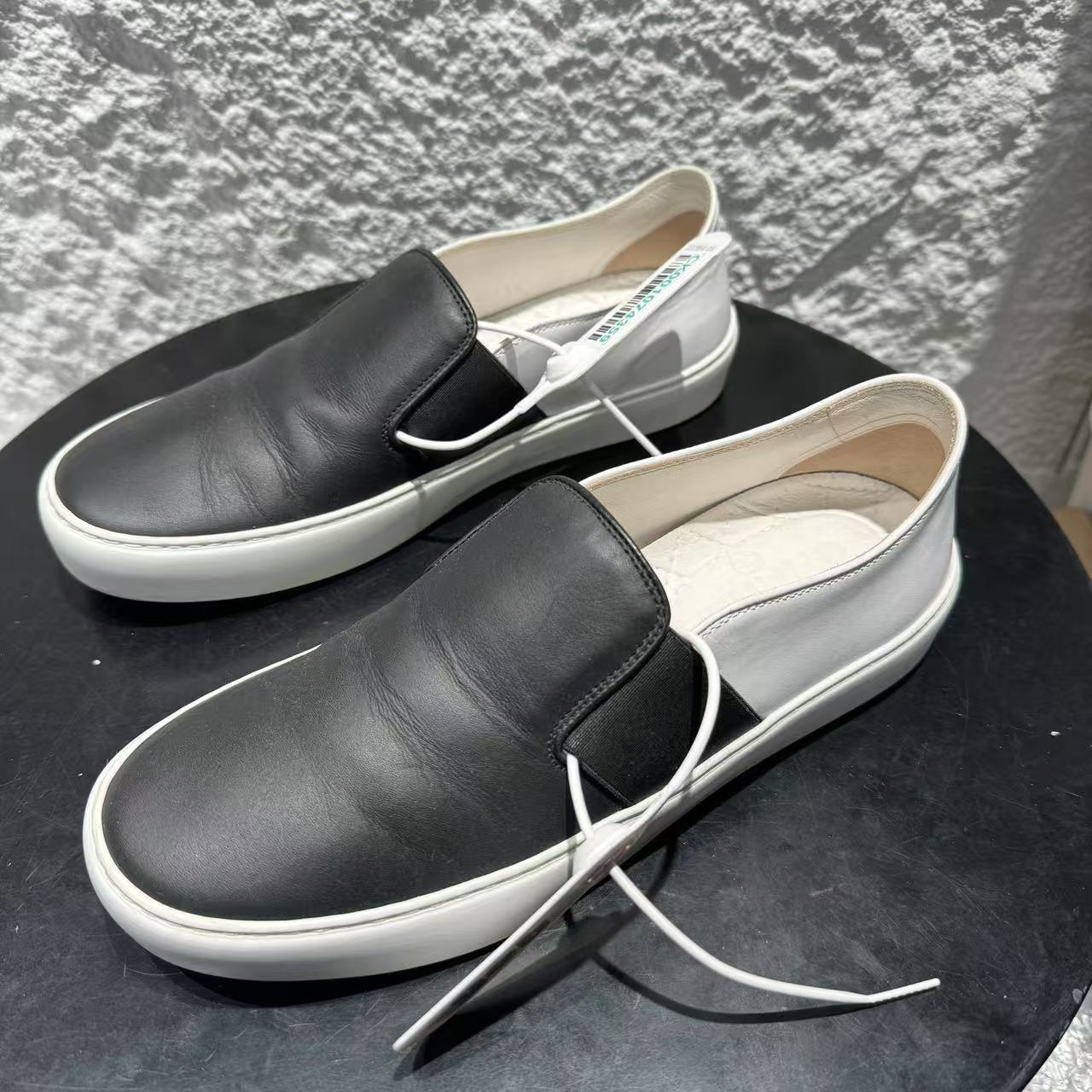 95新 Chanel/香奈儿 37码/仔仔女鞋/黑色经典低帮女士一脚蹬 283 