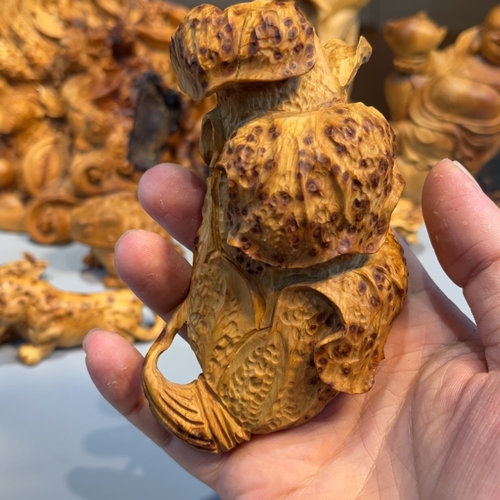 柏木（崖柏）根雕工艺摆件