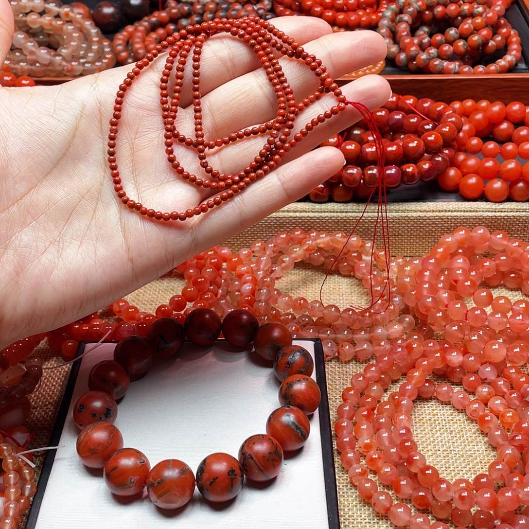 手链未镶嵌南红玛瑙