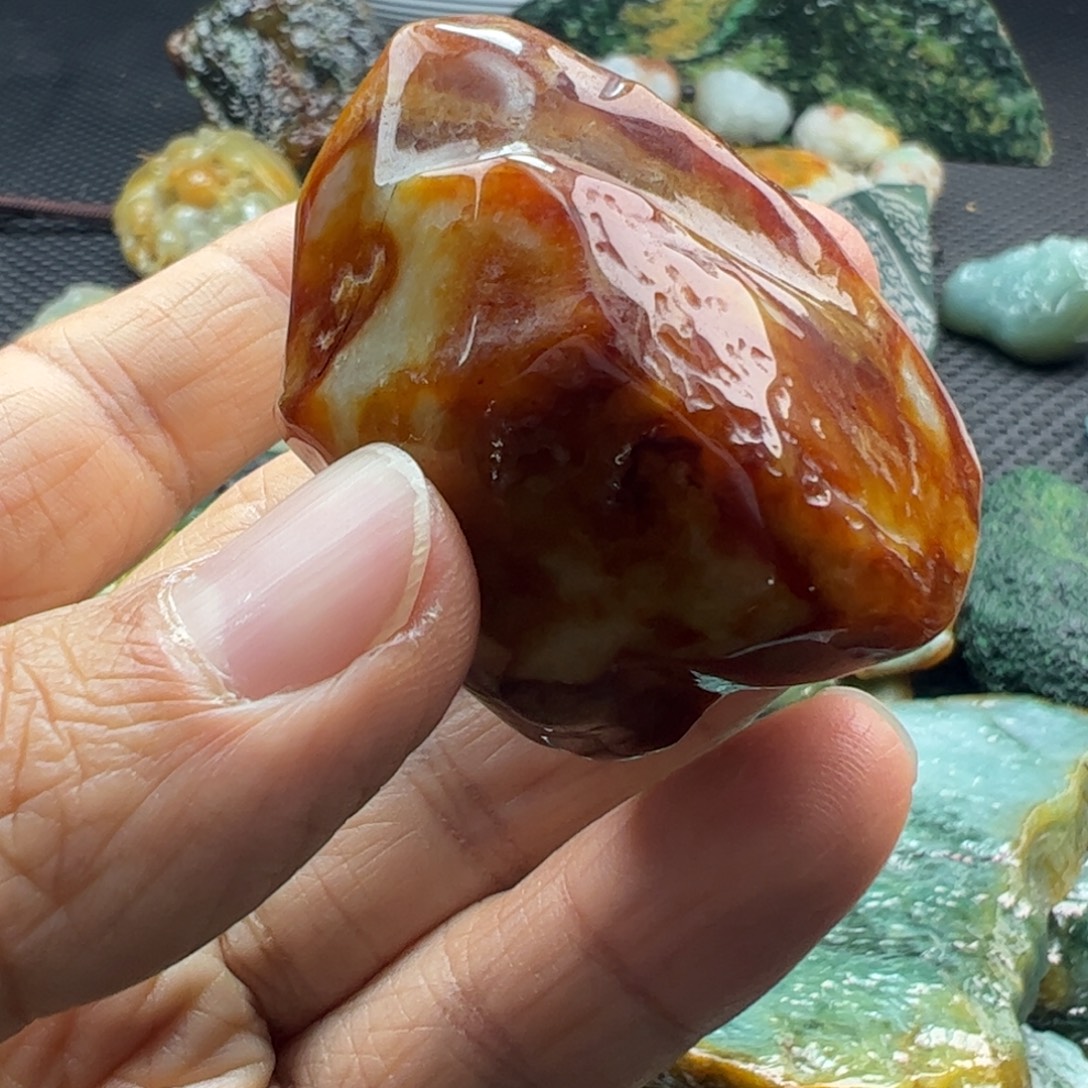 翡翠裸石缅甸翡翠