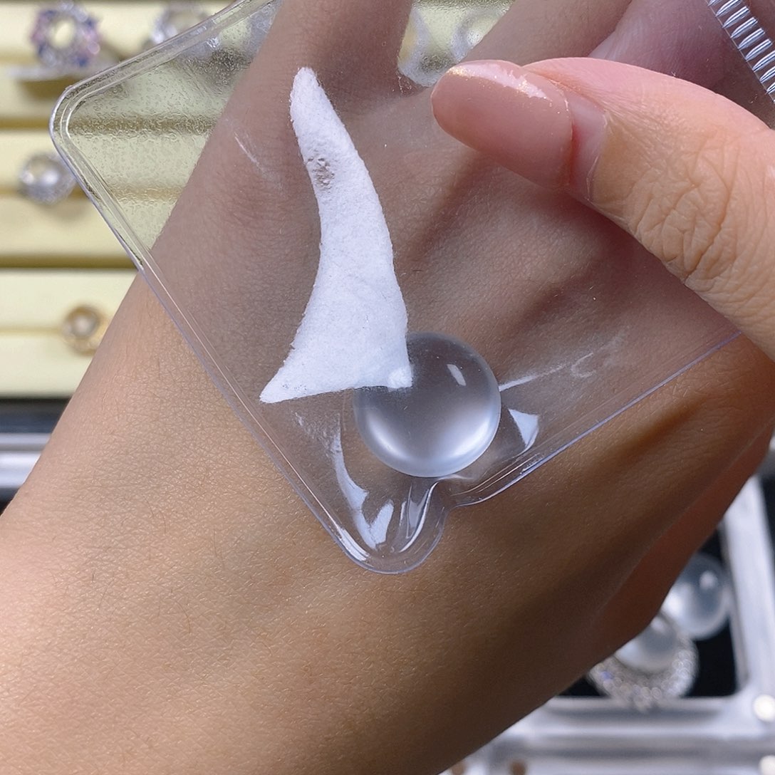 小***溪石英质玉银S925镶嵌颈饰