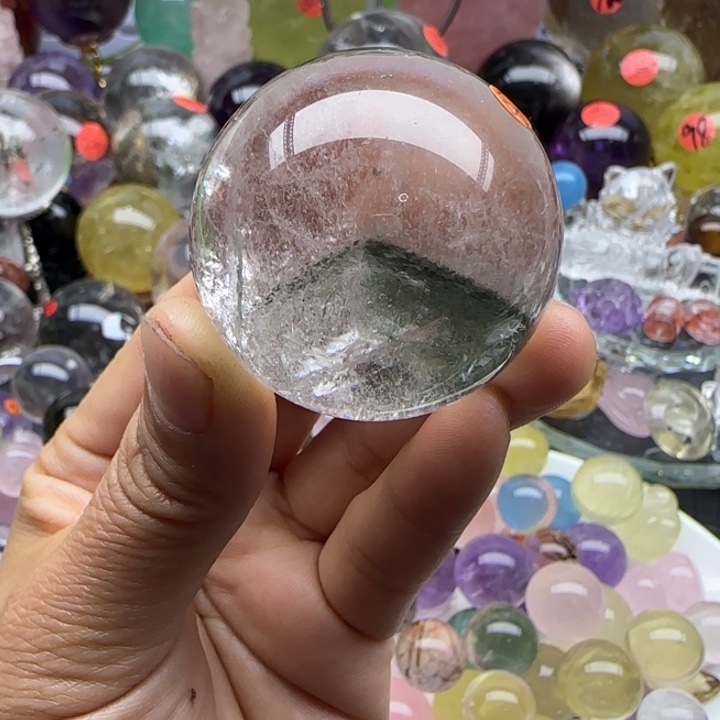 水晶摆件未镶嵌水晶4.06厘米