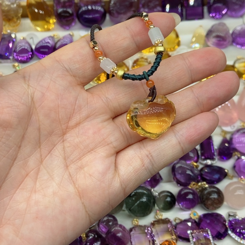 【闪购商品】水晶水晶吊坠未镶嵌