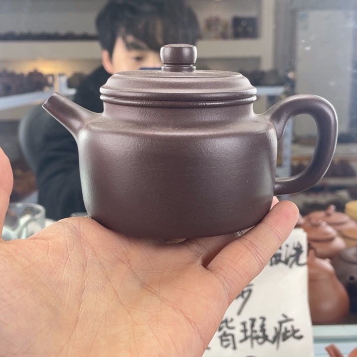 紫砂茶壶250cc底槽清茶壶