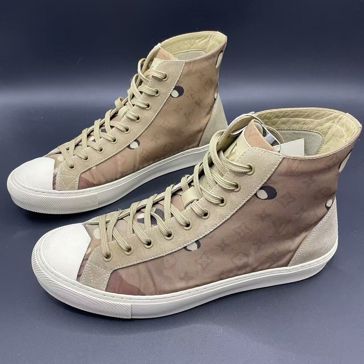 95新 LouisVuitton/路易威登 男士棕色高帮老花满印41欧码ca652t