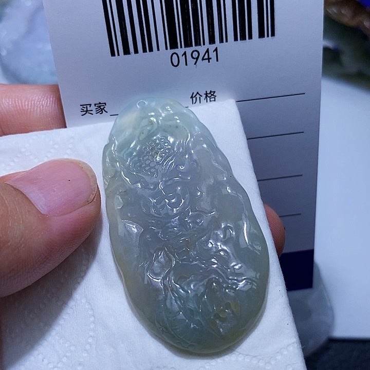 翡翠未镶嵌颈饰天光墟翡翠市场现金代购