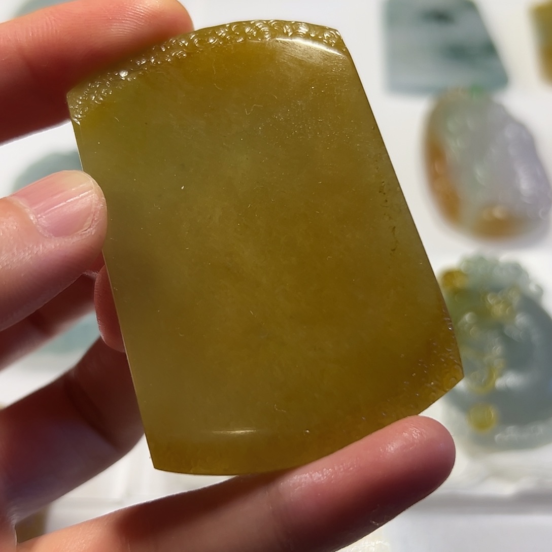 未镶嵌定制翡翠挂件