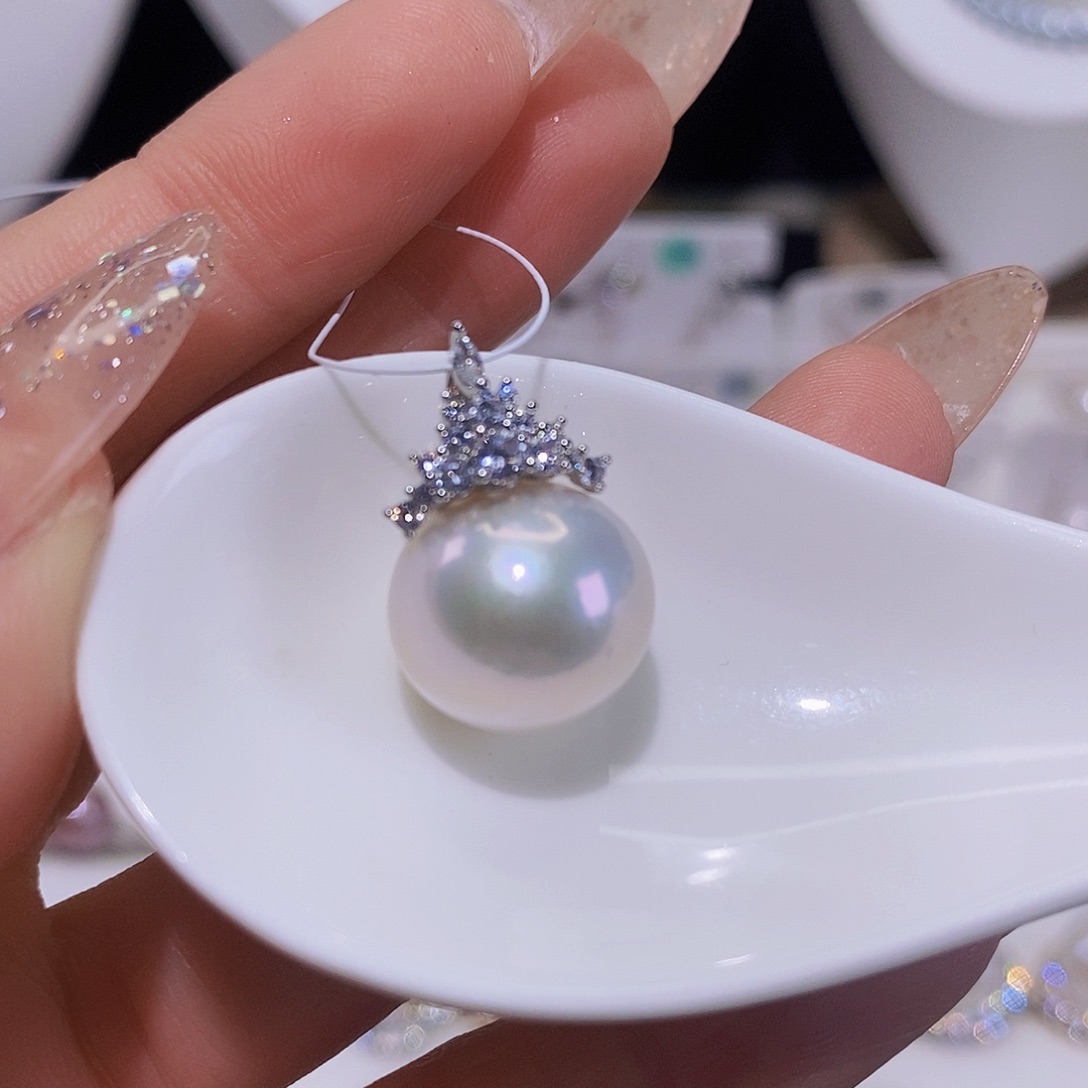 淡水珍珠颈饰合金