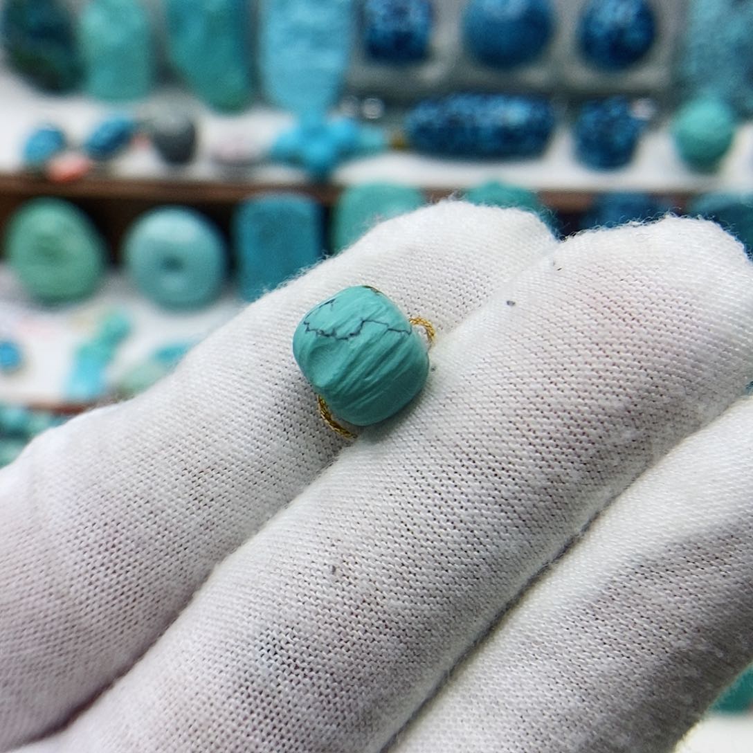 绿松石珠宝奇石未镶嵌