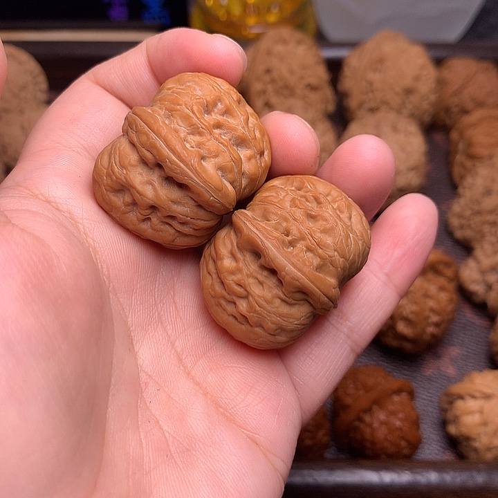 平***樂吊坠文玩核桃元宝33尺