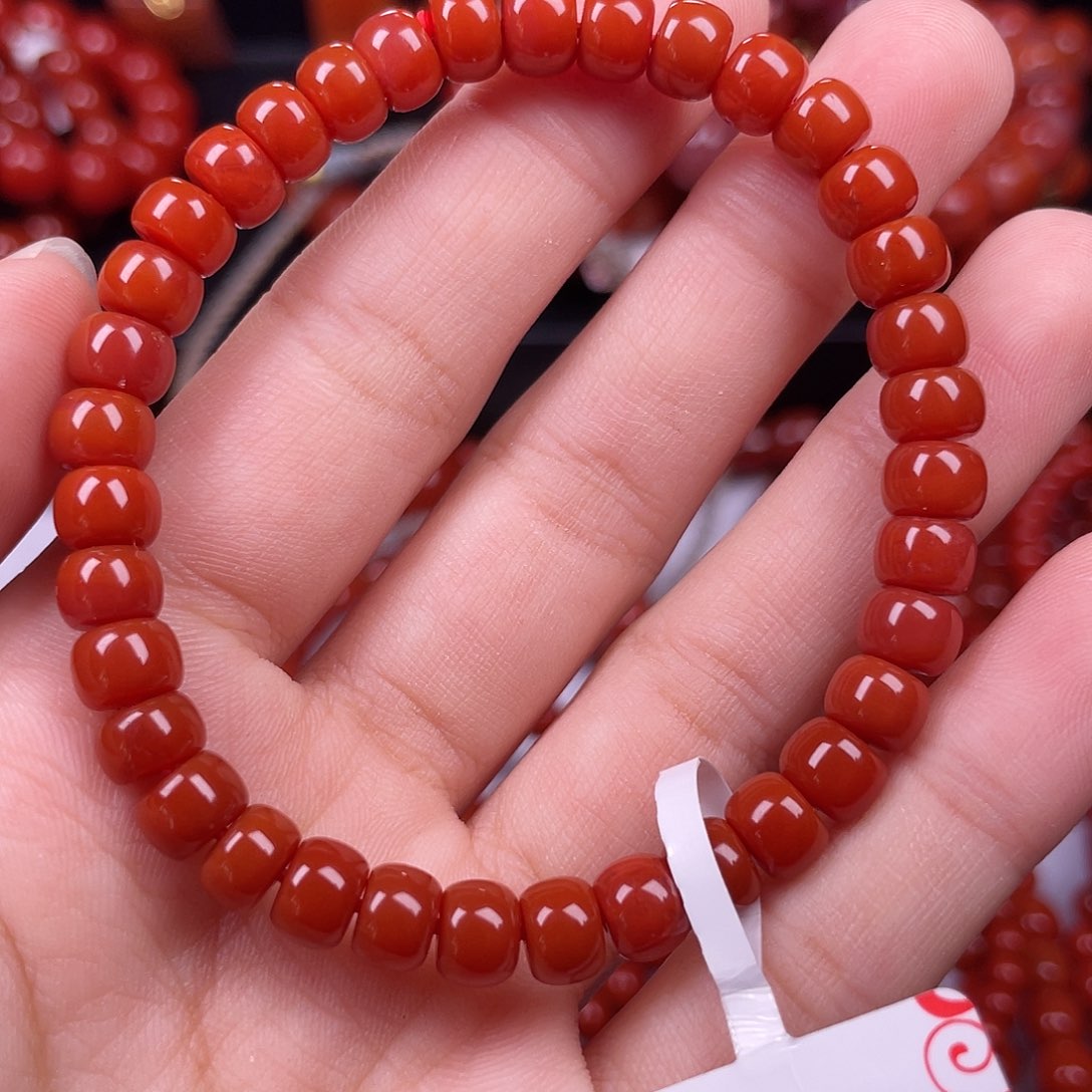 未镶嵌手链南红玛瑙