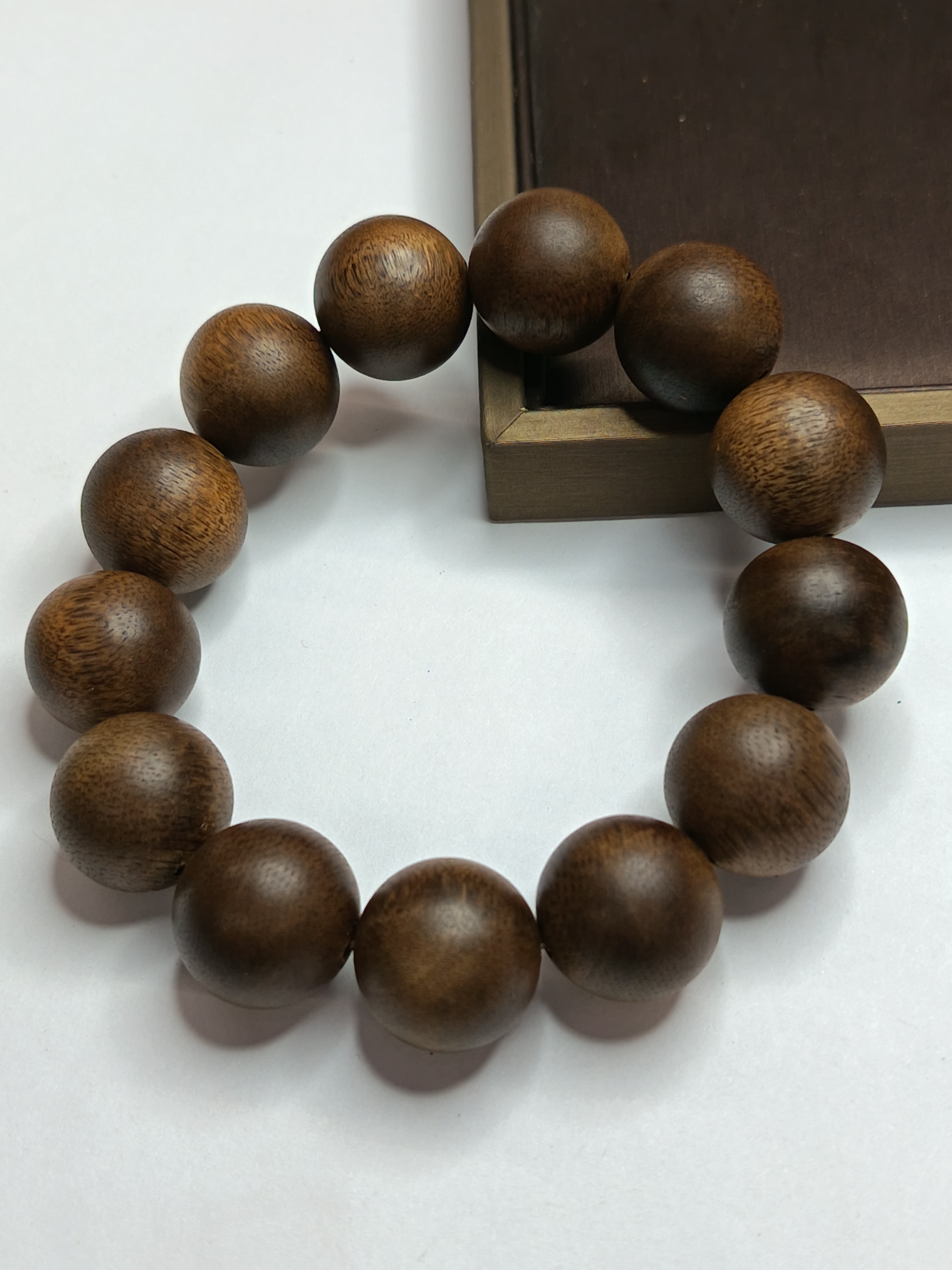 A179 越南惠安沉香药沉18mm手串