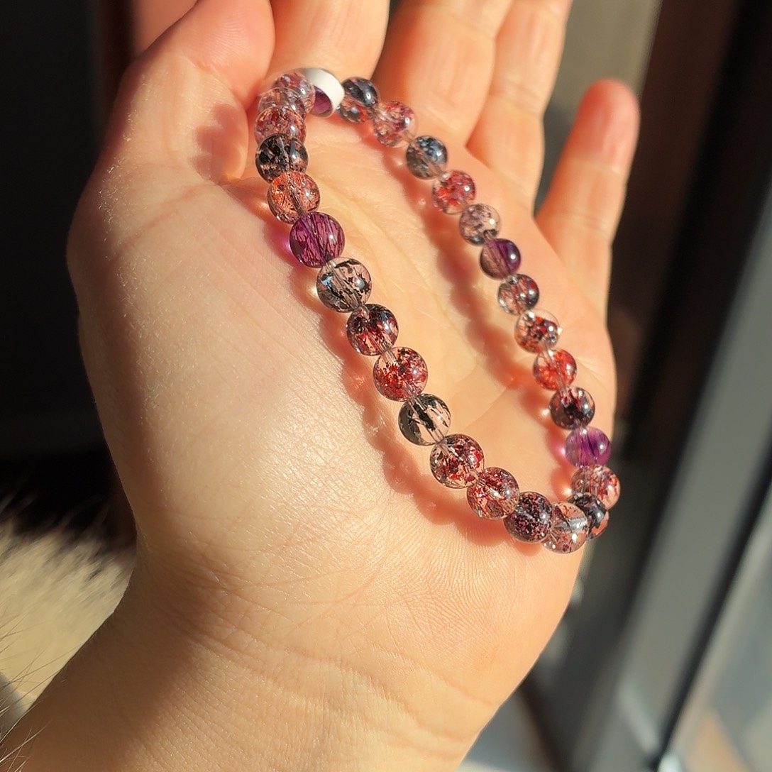 水晶手链未镶嵌天然水晶