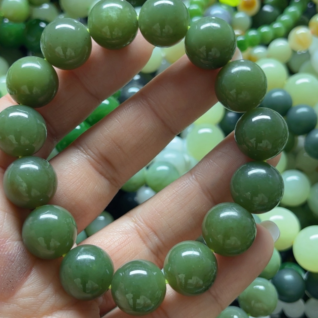 和田玉手链未镶嵌