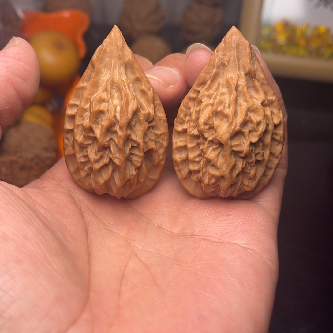 把件文玩核桃35红缨枪