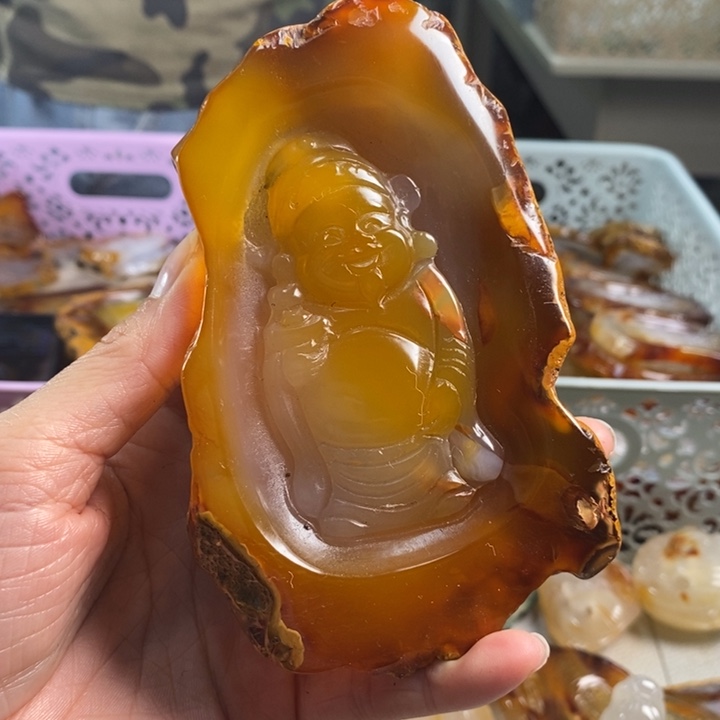 玛瑙/玉髓吊坠(不含链)未镶嵌