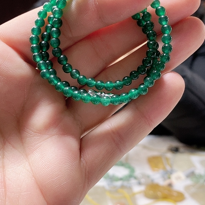 石英质玉手链未镶嵌