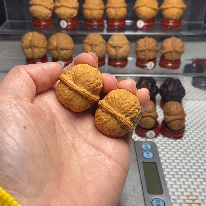 文玩核桃把件9玄武球