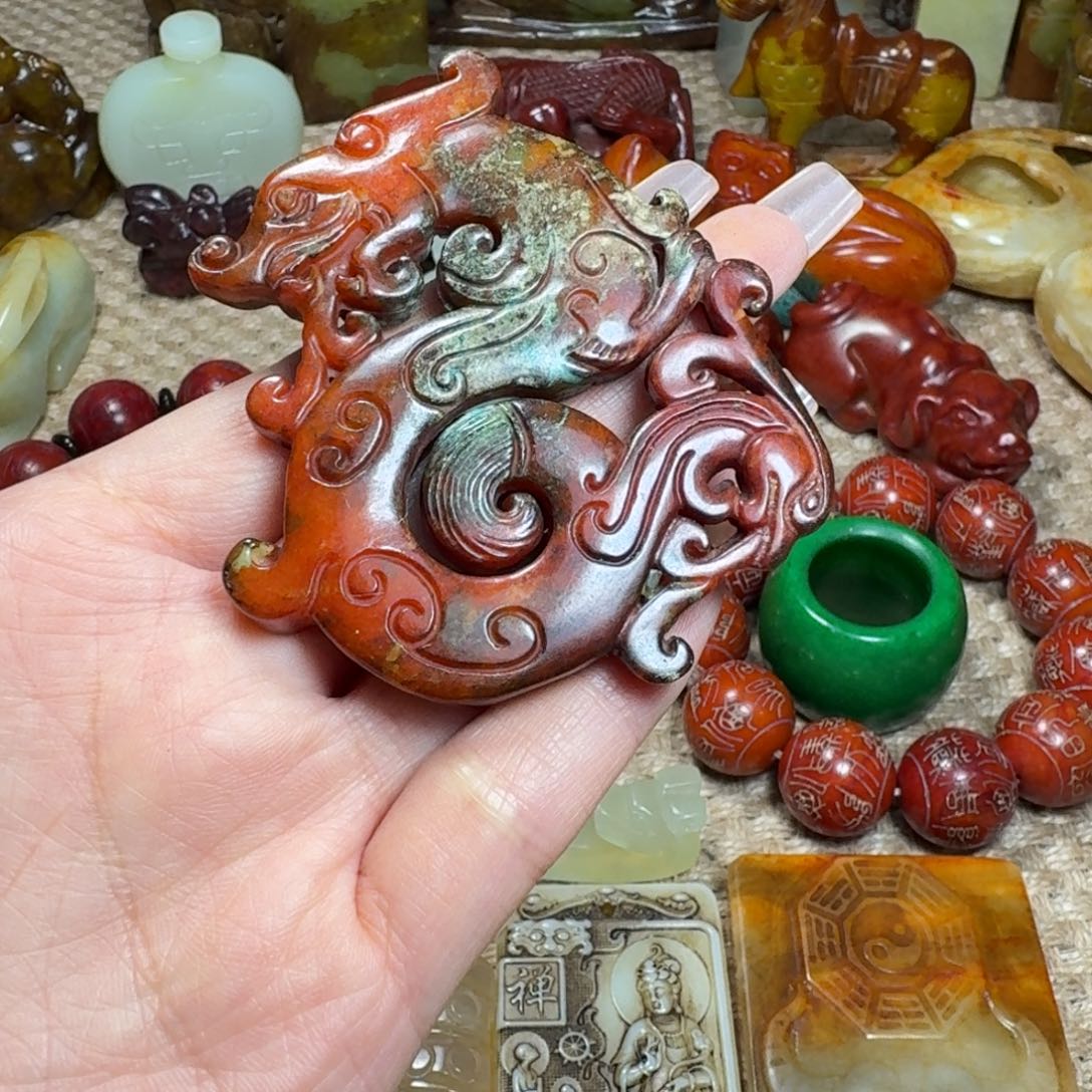 白玉菩提吊坠挂件