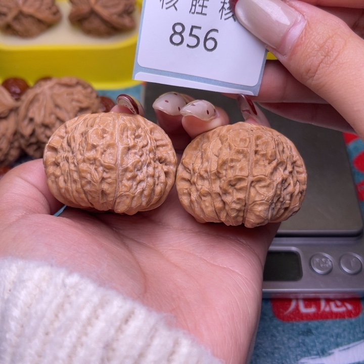 把件文玩核桃南瓜墩41.856