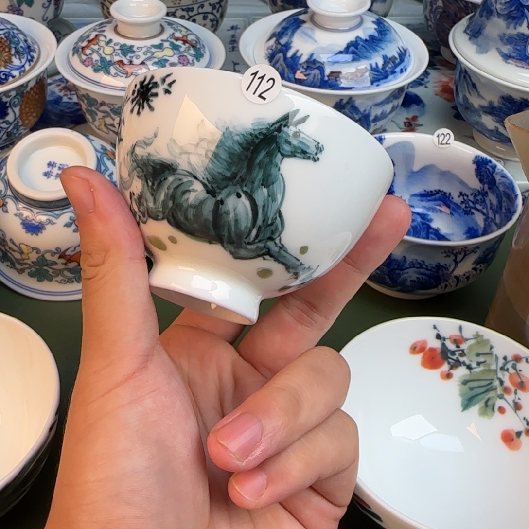 彦祖纯手工手绘茶具112