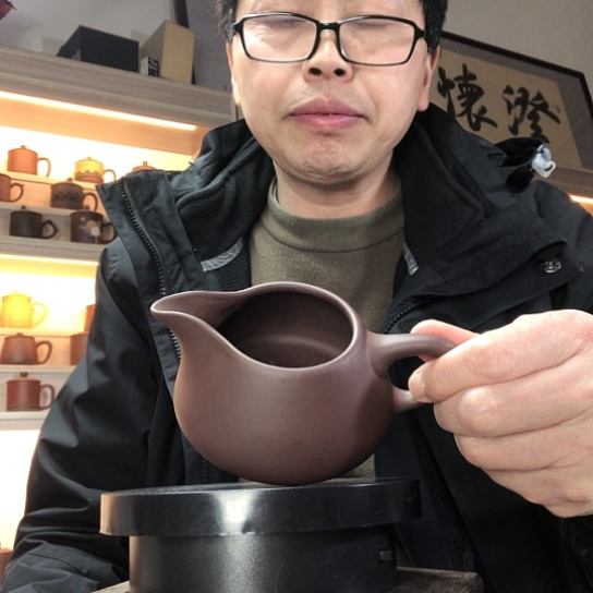 紫泥茶杯微瑕公杯容量200